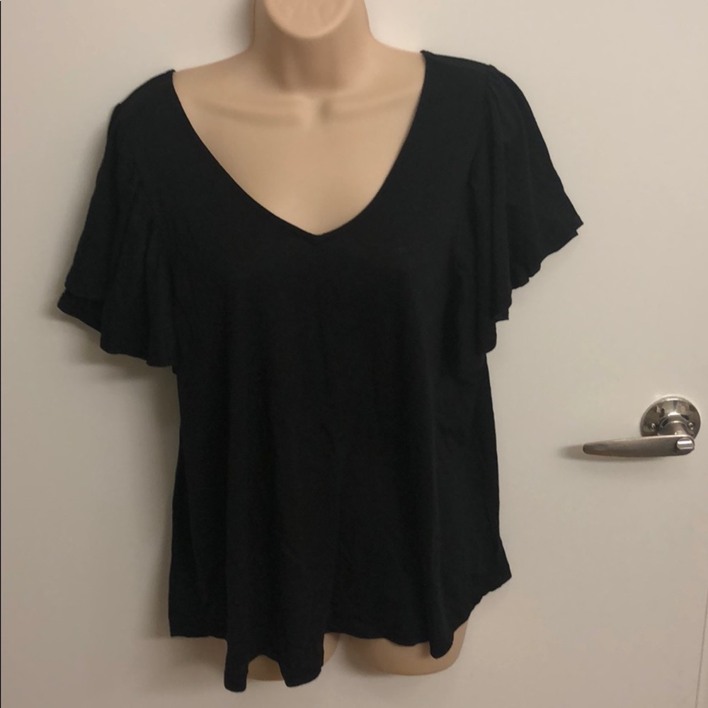 Black dress shirt